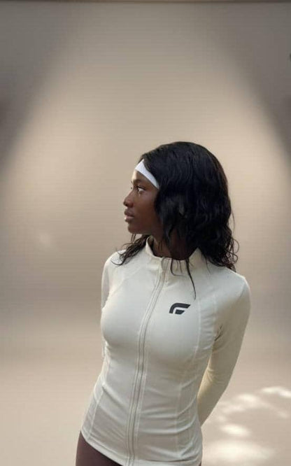 Jacket de sport à fermeture éclair